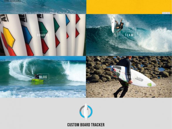Channel Islands Surfboards homepage screenshot- Silver Sun Marketing Agency