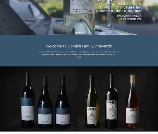 Dorcich Family Vineyards - Silver Sun Marketing Agency